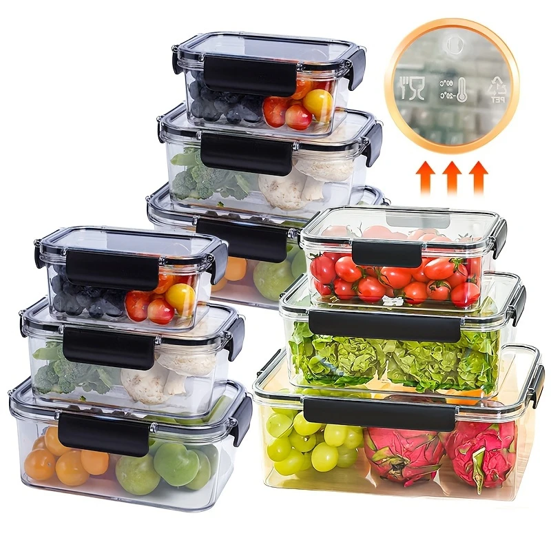 6pcs Airtight Food Storage Containers - Image 3