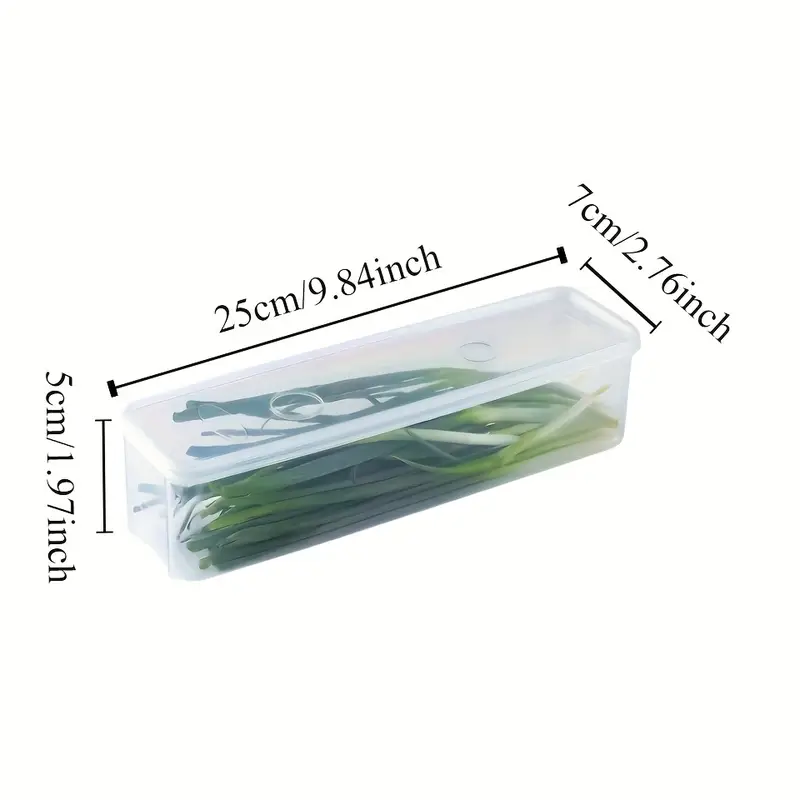 Plastic Food Storage Container with Lid - Image 3