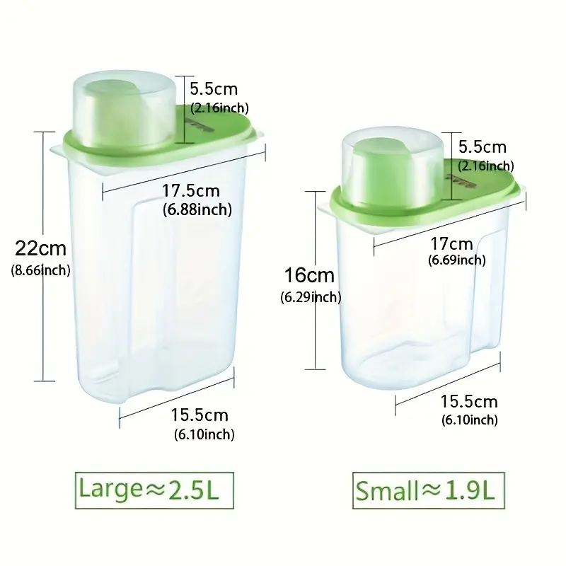 4pcs PP Food Storage Box Set - Image 3