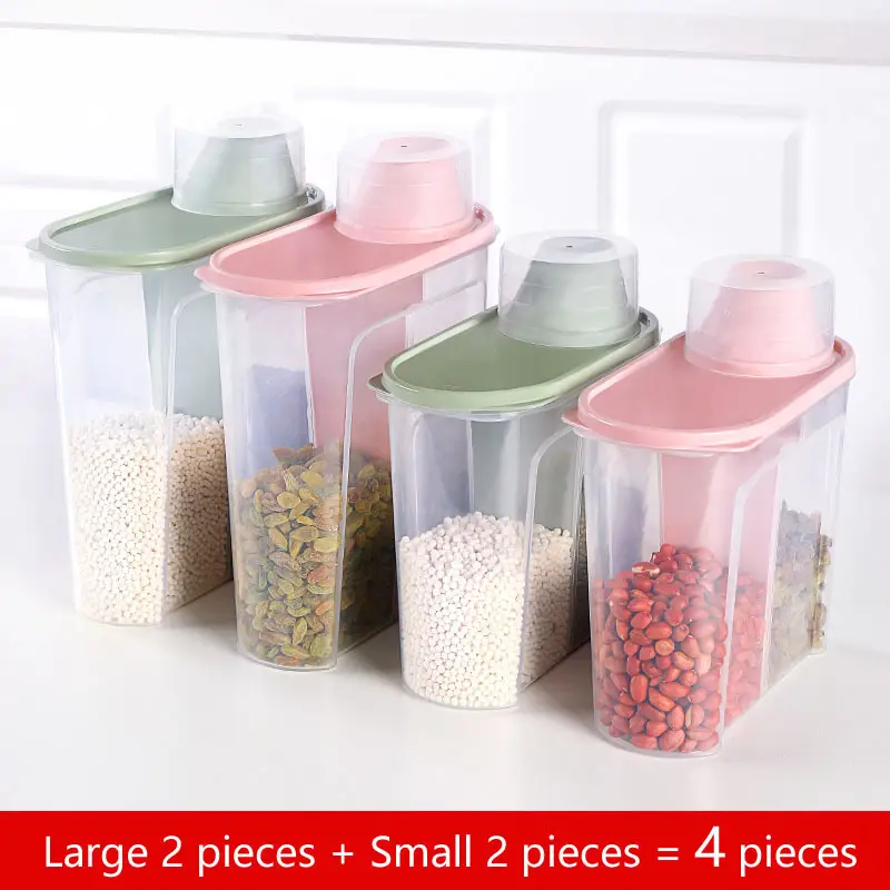4pcs PP Food Storage Box Set - Image 2