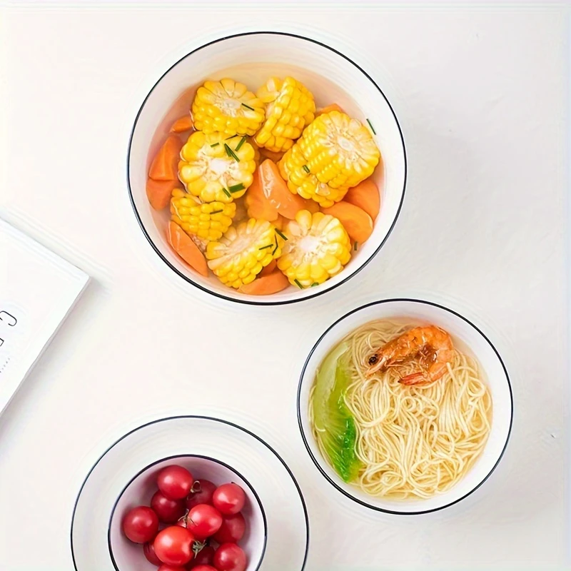 2pcs Ceramic Noodle Bowls - Image 4