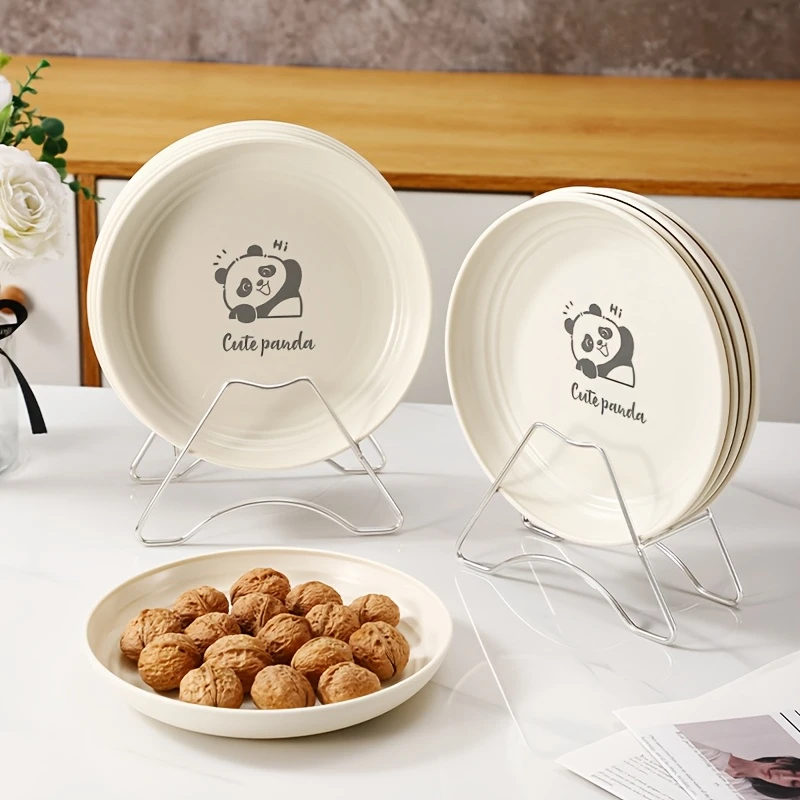 Cute Teddy Bear Design Dinner Plates - Image 2