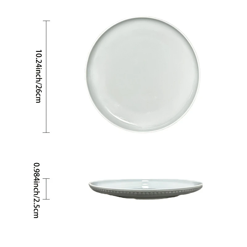 Elegant French Embossed Dinnerware Set - Image 3