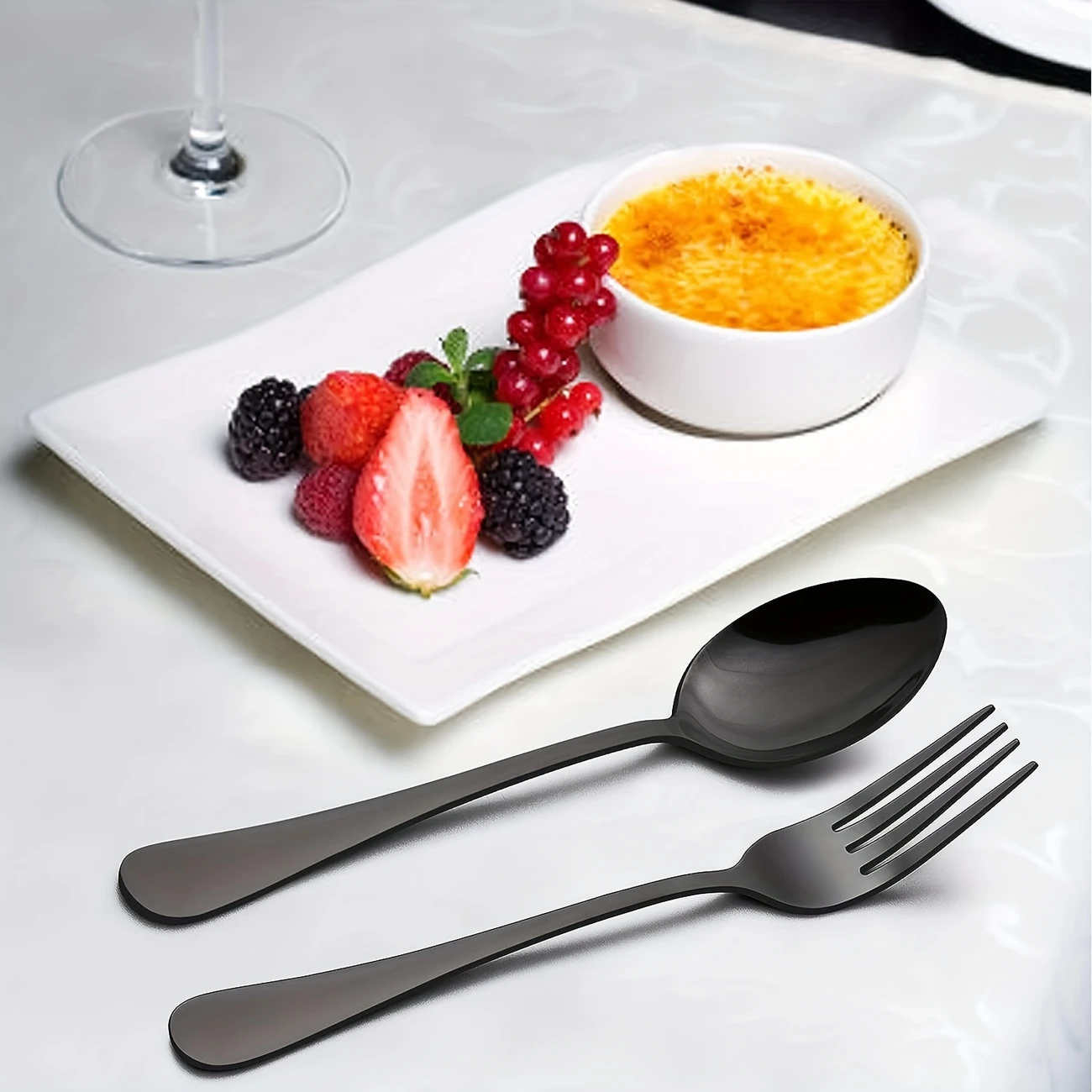 12pcs Forks And Spoons Silverware Set - Image 3
