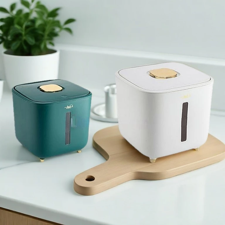 Rice Storage Box Grain Container Household - Image 4